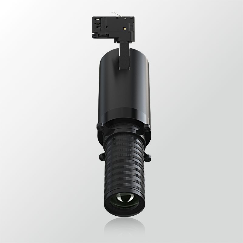 Economical shapeable LED track light, 30 W, D85