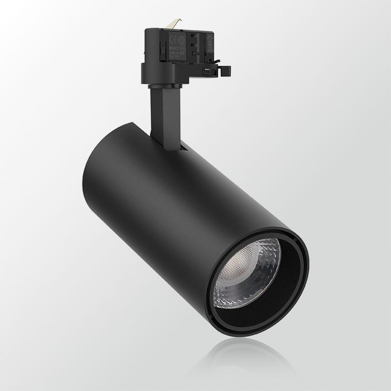 F1 Plus integrated LED track light, 20 W, side view